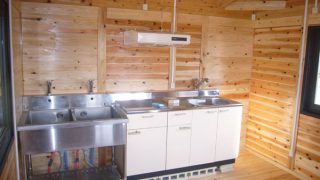 ログキットハウス内装