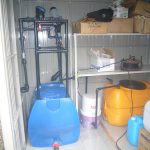 養液潅水装置の移設