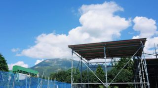 リニューアルしたバーベキュー場