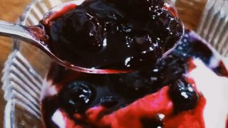 ブルーベリーヨーグルト